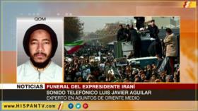 ‘Masivo funeral de Rafsanyani muestra la unidad de iraníes’