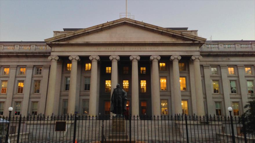 Sede del Departamento del Tesoro de Estados Unidos en Washington, la capital estadounidense.