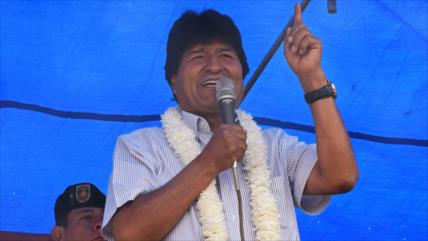Morales: Oligarquía en Chile busca frenar desarrollo de Bolivia