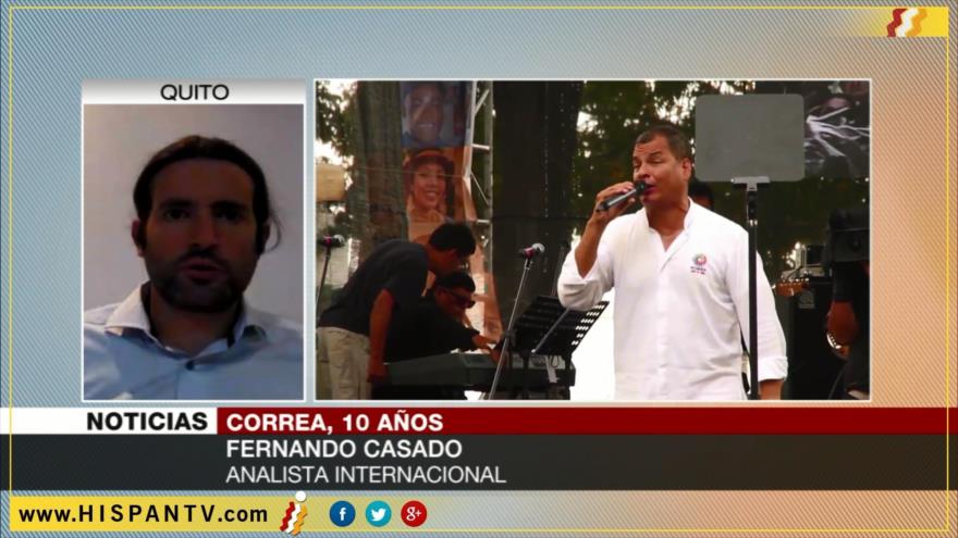 ‘Ecuador recuperó su dignidad gracias a Revolución Ciudadana’