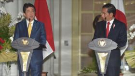 Abe exhorta a acabar con las disputas en mar de China Meridional
