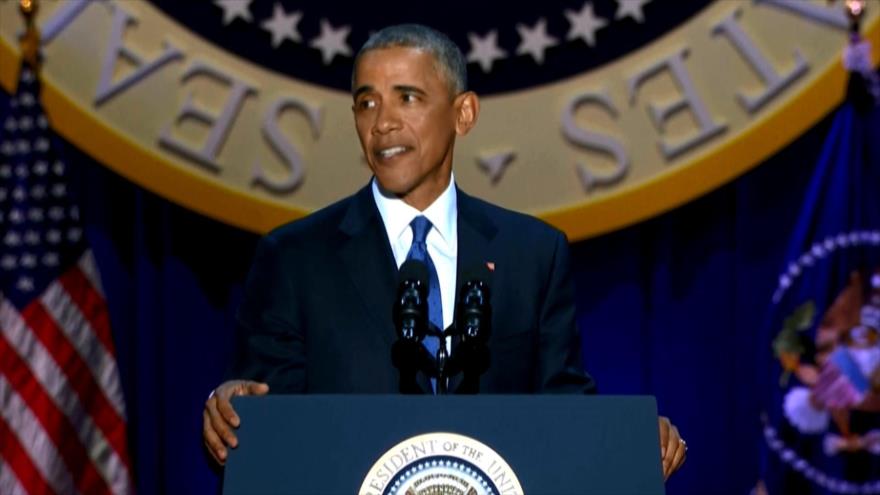 Barack Obama se despide de Casa Blanca con promesas incumplidas