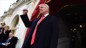 Trump jura como 45º presidente de EEUU en medio de protestas