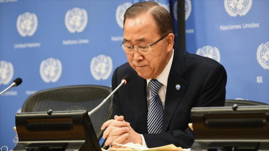 El ex secretario general de la Organización de las Naciones Unidas (ONU) Ban Ki-moon.