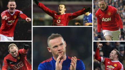 Rooney hace historia en Manchester United con espectacular golazo