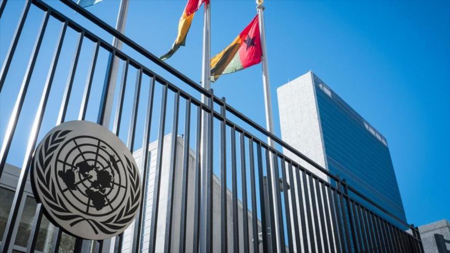 Vista de la sede de la Organización de las Naciones Unidas (ONU) en Nueva York, en el noreste de Estados Unidos.
