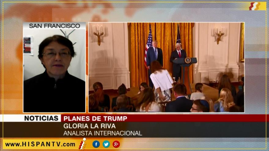 ‘Donald Trump apoya ciegamente la ofensiva israelí’