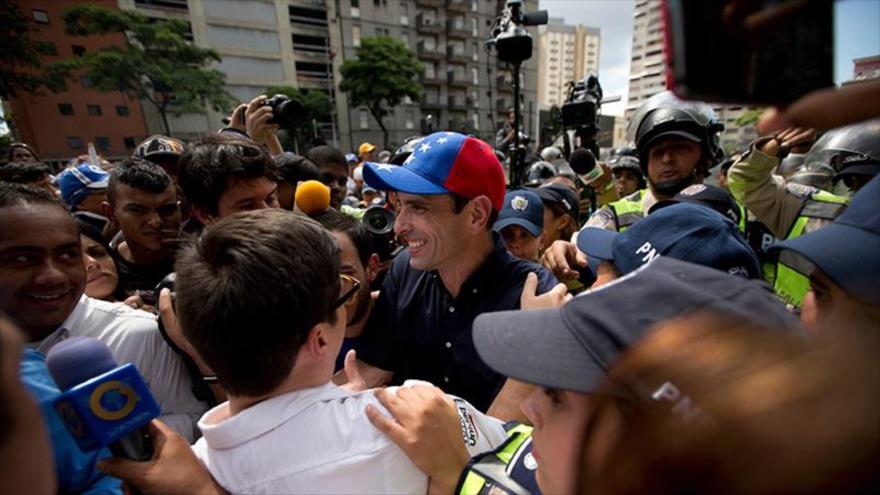 Opositor venezolano amenaza con marcha “sorpresa” contra Maduro