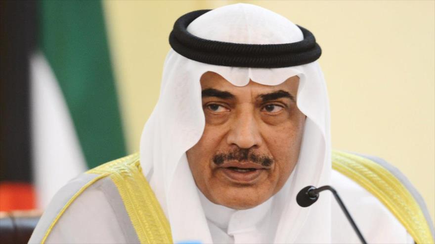 El ministro kuwaití de Asuntos Exteriores, Sabah Jaled al-Ahmad al-Sabah.