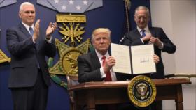 Trump ordena ‘gran reconstrucción’ de Fuerzas Armadas de EEUU