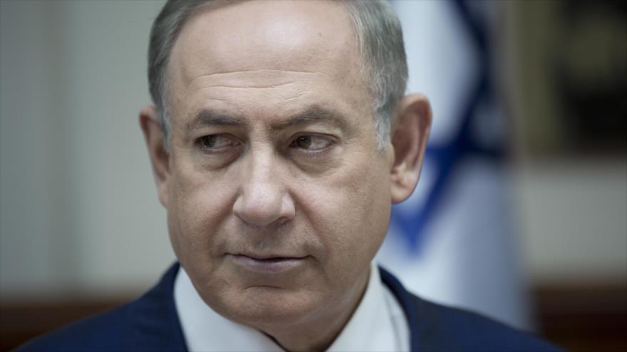 El primer ministro israelí, Benyamin Netanyahu, preside la reunión semanal de su gabinete, 29 de enero de 2017.