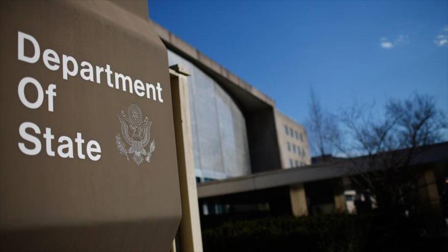 La sede del Departamento de Estado de EE.UU. en Washington D.C, capital de la nación.