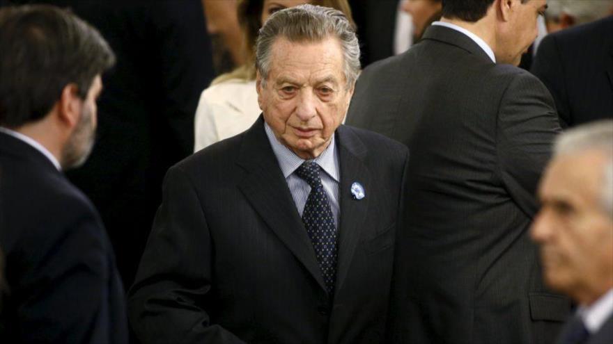 El empresario Franco Macri, padre del presidente de Argentina, Mauricio Macri.
