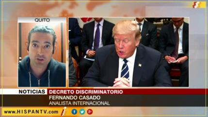 ‘Trump busca distraer la atención de problemas reales de EEUU’