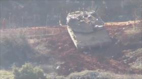 Vídeo: Tanques israelíes rompen valla fronteriza, entran en El Líbano