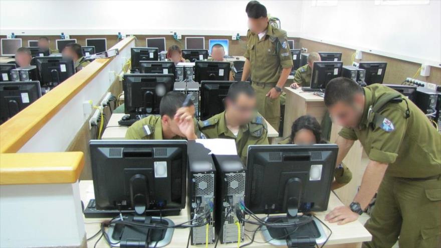 Las fuerzas de la unidad de defensa cibernética del régimen israelí.