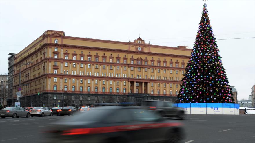 La sede central del Servicio Federal de Seguridad de Rusia (FSB) en la capital, Moscú, 30 de diciembre de 2016.