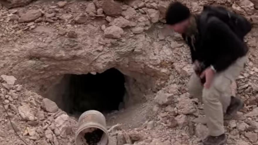 Vídeo: Mire los túneles de Daesh cavados por cristianos en Irak