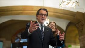 Artur Mas insiste en continuar su lucha por el referéndum catalán