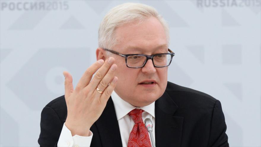 El viceministro de Asuntos Exteriores de Rusia, Serguei Ryabkov.