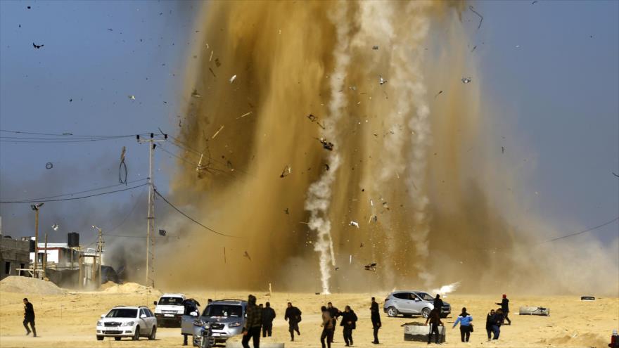 Vídeo: Israel ataca Franja de Gaza con tanque y cazas
