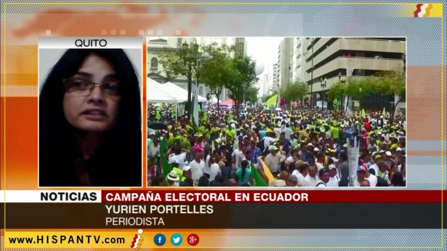 ‘Campaña electoral en Ecuador, afectada por casos de corrupción’