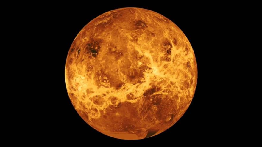Imágen del planeta más cercano a la Tierra, Venus.