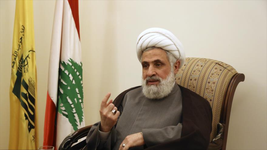 Sheij Naim Qasem, vicesecretario general de Hezbolá.