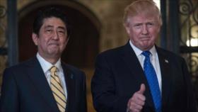 Abe revela que Trump le dio el parabién para acercarse a Rusia ‎