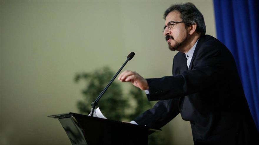 El portavoz de la Cancillería de Irán, Bahram Qasemi.