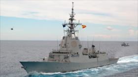 Cazas rusos vigilaron a fragata española en el mar Negro