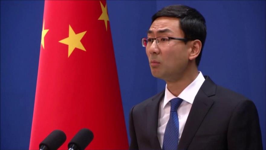 Geng Shuang, un portavoz del Ministerio de Asuntos Exteriores chino.