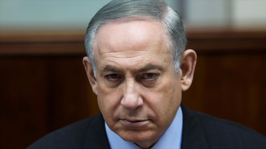 El primer ministro israelí, Benyamin Netanyahu, preside la reunión semanal de su gabinete, 19 de febrero de 2017.