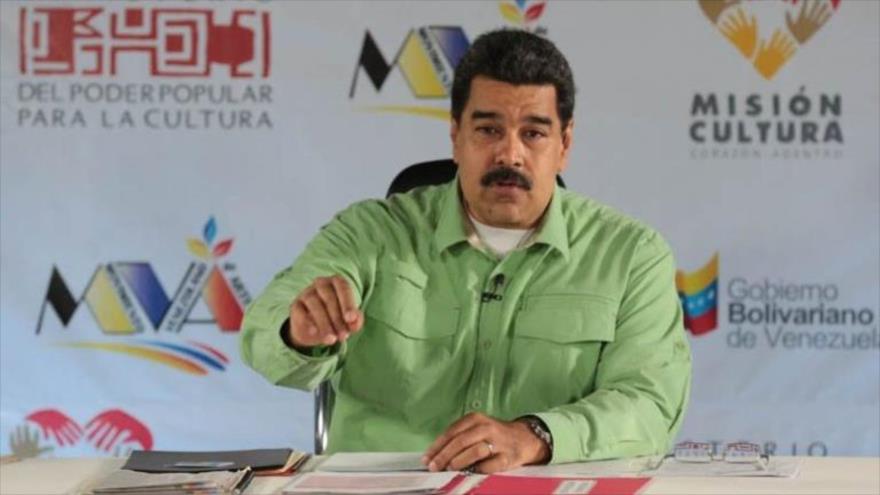 Maduro pide a Trump cesar ‘políticas de cambio’ en Venezuela