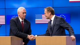 Pence transmite ‘firme compromiso’ de Trump con la Unión Europea