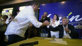 Correa cuestiona resultados parciales de elecciones