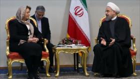 Rohani: Irán seguirá apoyando a Siria hasta su triunfo final 