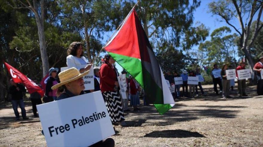 ‘Israel es apartheid’… Protestan contra Netanyahu en Australia