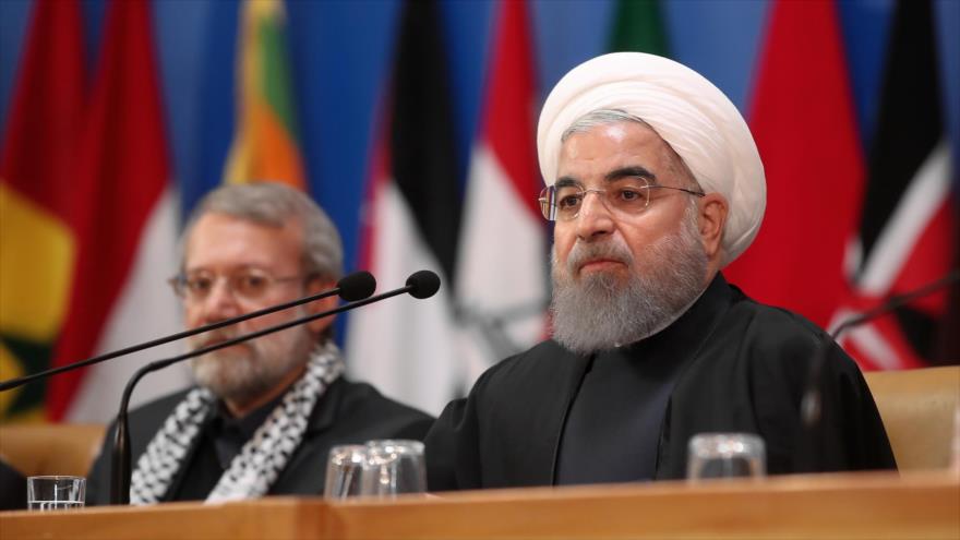 Presidente iraní denuncia crímenes de Israel contra Palestina