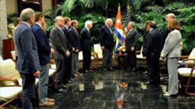 Congresistas piden seguir diálogos Cuba-EEUU, Castro lo ratifica