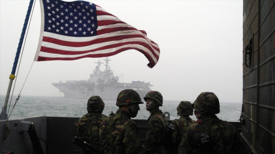 Soldados de EE.UU. y Corea del Sur realizan ejercicios conjuntos durante los ejercicios militares Foal Eagle.