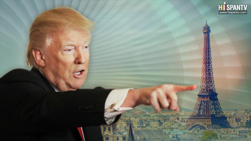 El presidente de EE.UU., Donald Trump, lanza un ataque directo contra París, capital de Francia, al sugerir que no es seguro visitarla.