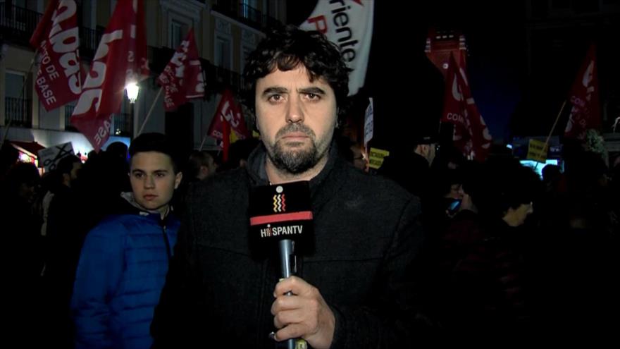Españoles piden ‘pan, techo y trabajo’ en Marcha de la Dignidad