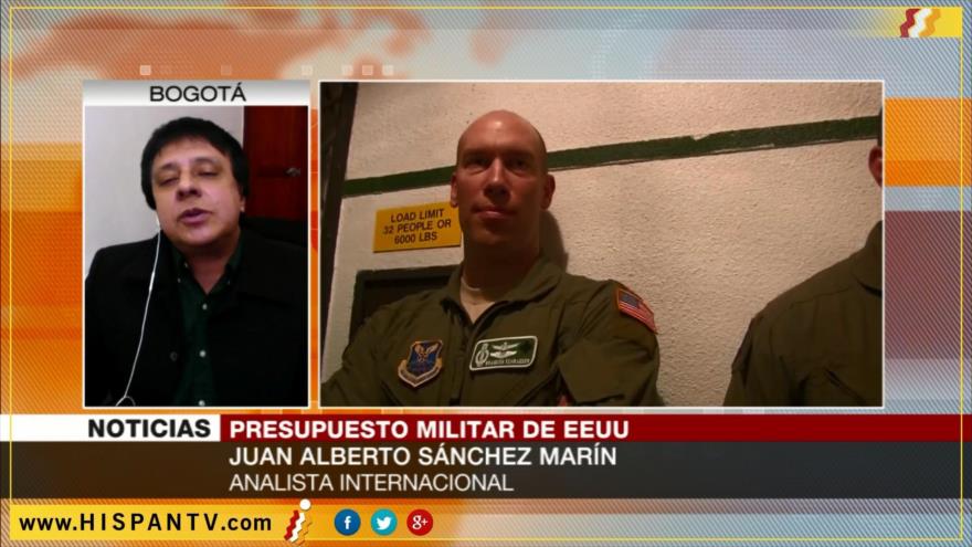 ‘Aumento de gasto militar de EEUU, es una amenaza para planeta’