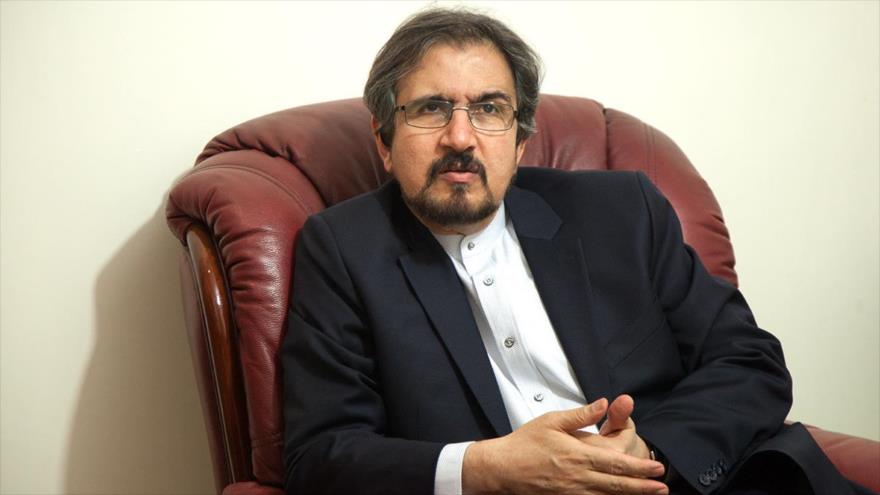 El portavoz de la Cancillería iraní, Bahram Qasemi.