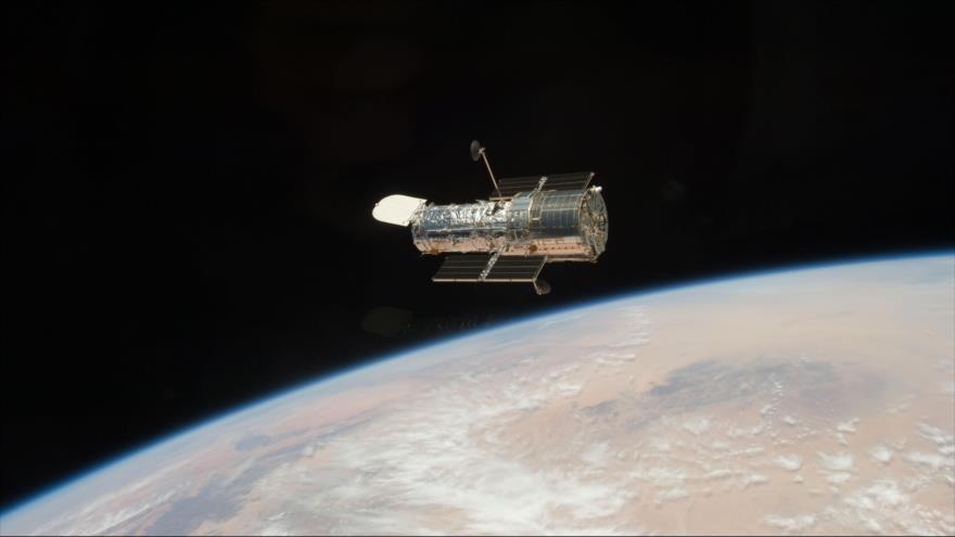 El Telescopio Espacial Hubble de la NASA en su órbita.