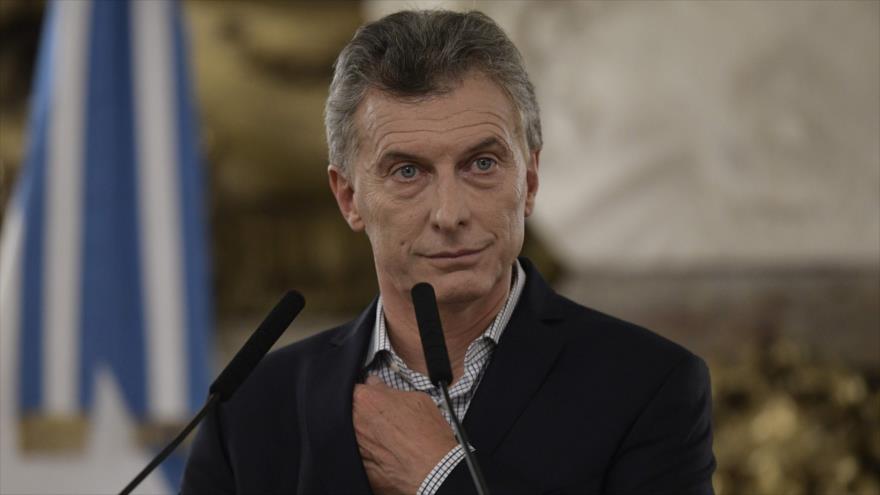 El presidente argentino, Mauricio Macri, en una conferencia de prensa en la Casa Rosada, sede presidencial en Buenos Aires, 17 de febrero de 2017.