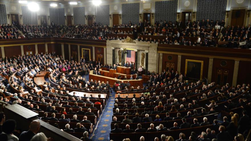 Una vista general de la Cámara de Representantes de EE.UU. en el Capitolio de Washington D. C. (capital), 1 de marzo de 2017.