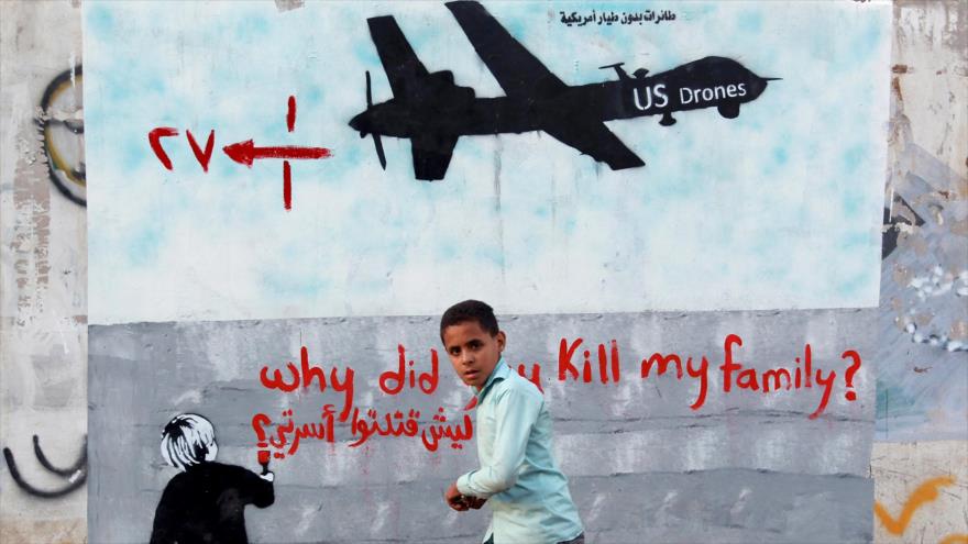 Ataque de dron estadounidense mata a dos niños yemeníes | HISPANTV