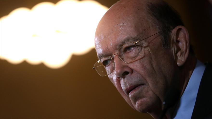 El secretario estadounidense de Comercio, Wilbur Ross en una rueda de prensa en Washington, EE.UU., 10 de marzo de 2017.